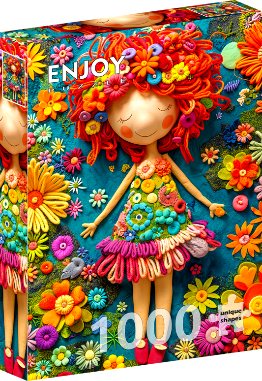 1000 Pieces Jigsaw Puzzle - Yarned Joy (2259)