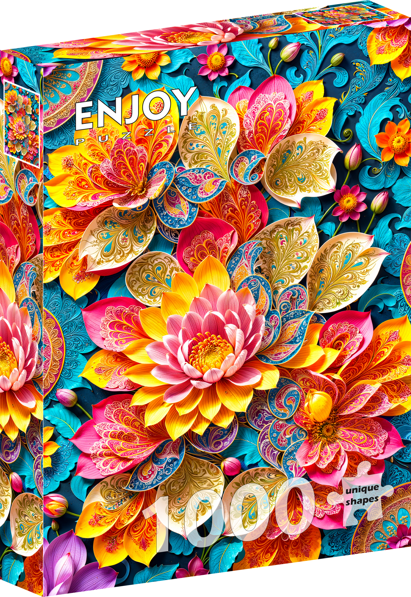 1000 Pieces Jigsaw Puzzle - Elegant Waterlilies (2260)