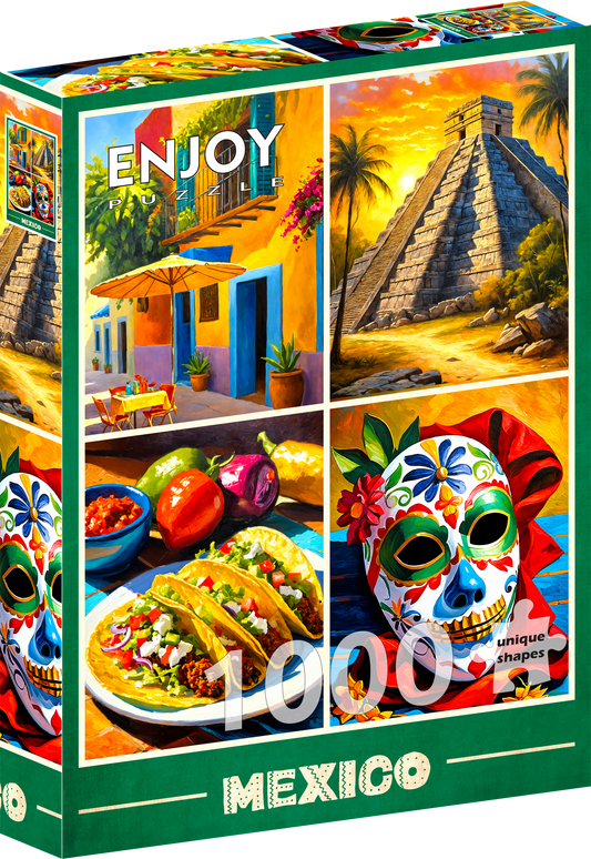 1000 Pieces Jigsaw Puzzle - Mexico (2266)