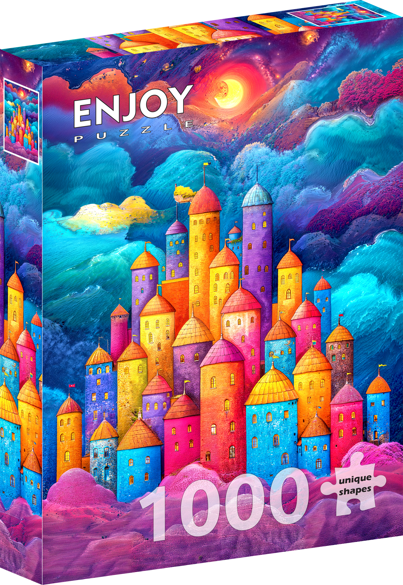 1000 Pieces Jigsaw Puzzle - Clouds Fortress (2270)