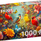 1000 Pieces Jigsaw Puzzle - Chirps and Flutters (2272)