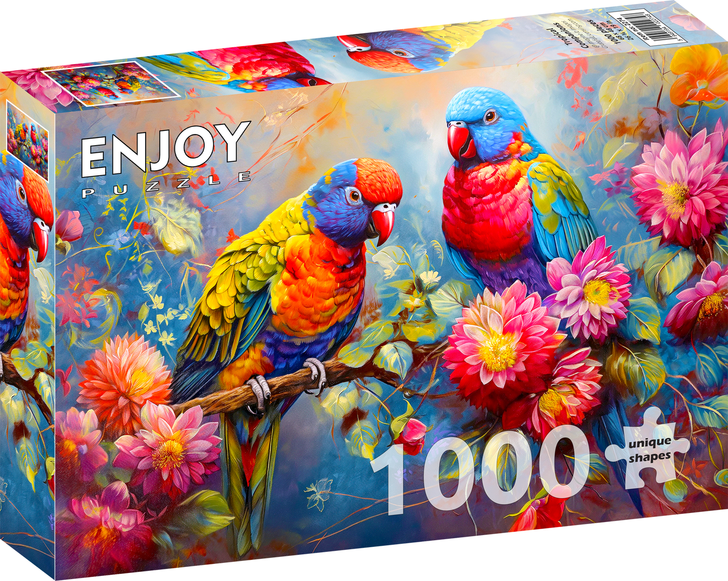 1000 Pieces Jigsaw Puzzle - Tropical Companions (2274)