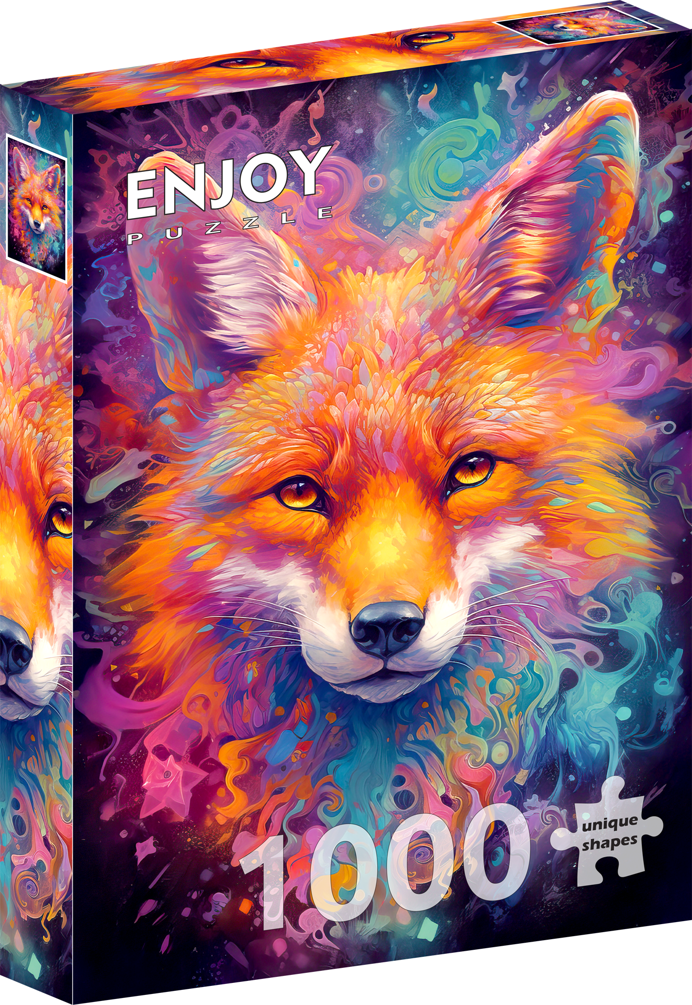 1000 Pieces Jigsaw Puzzle - Fiery Fox (2283)