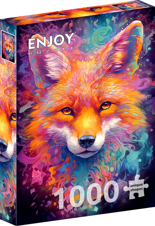 1000 Pieces Jigsaw Puzzle - Fiery Fox (2283)