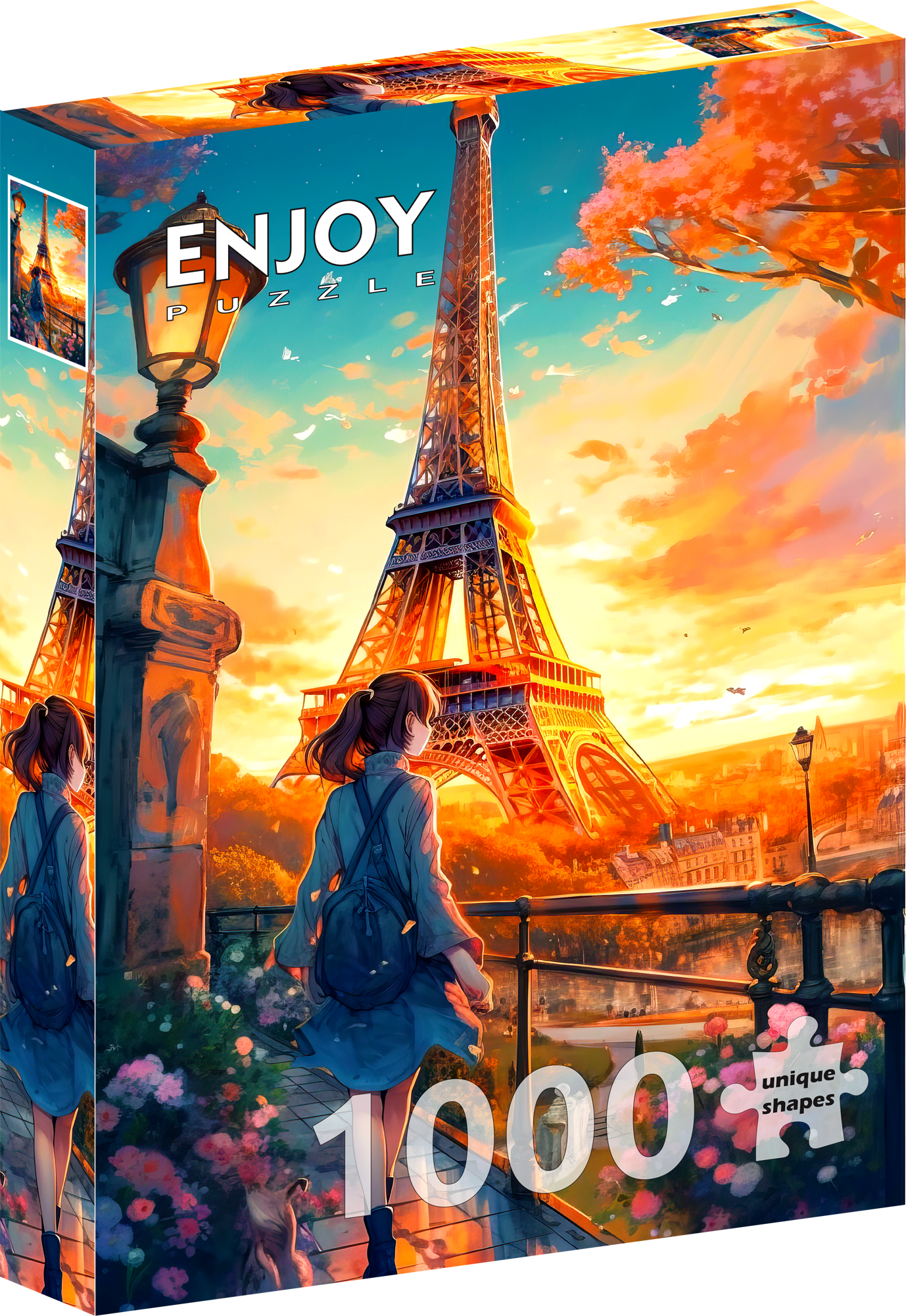 1000 Pieces Jigsaw Puzzle - Parisian Wanderlust (2284)
