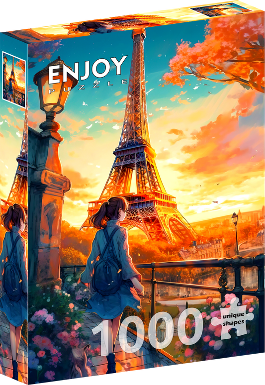 1000 Pieces Jigsaw Puzzle - Parisian Wanderlust (2284)