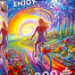 1000 Pieces Jigsaw Puzzle - Pedals to Freedom (2288)