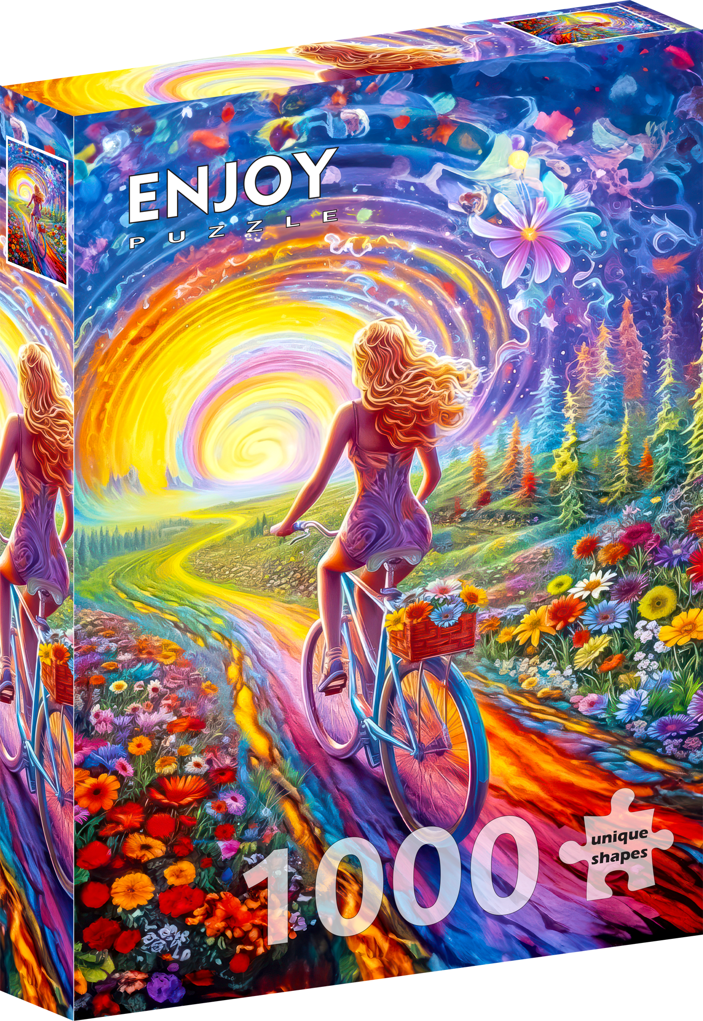 1000 Pieces Jigsaw Puzzle - Pedals to Freedom (2288)