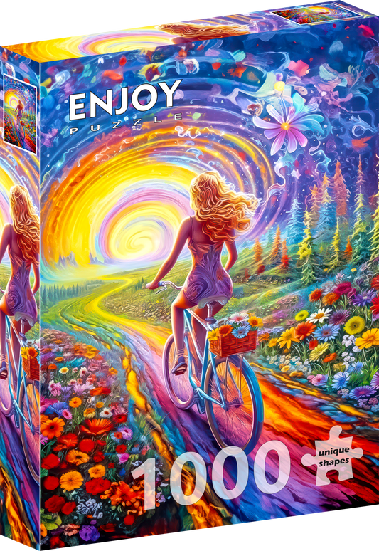 1000 Pieces Jigsaw Puzzle - Pedals to Freedom (2288)