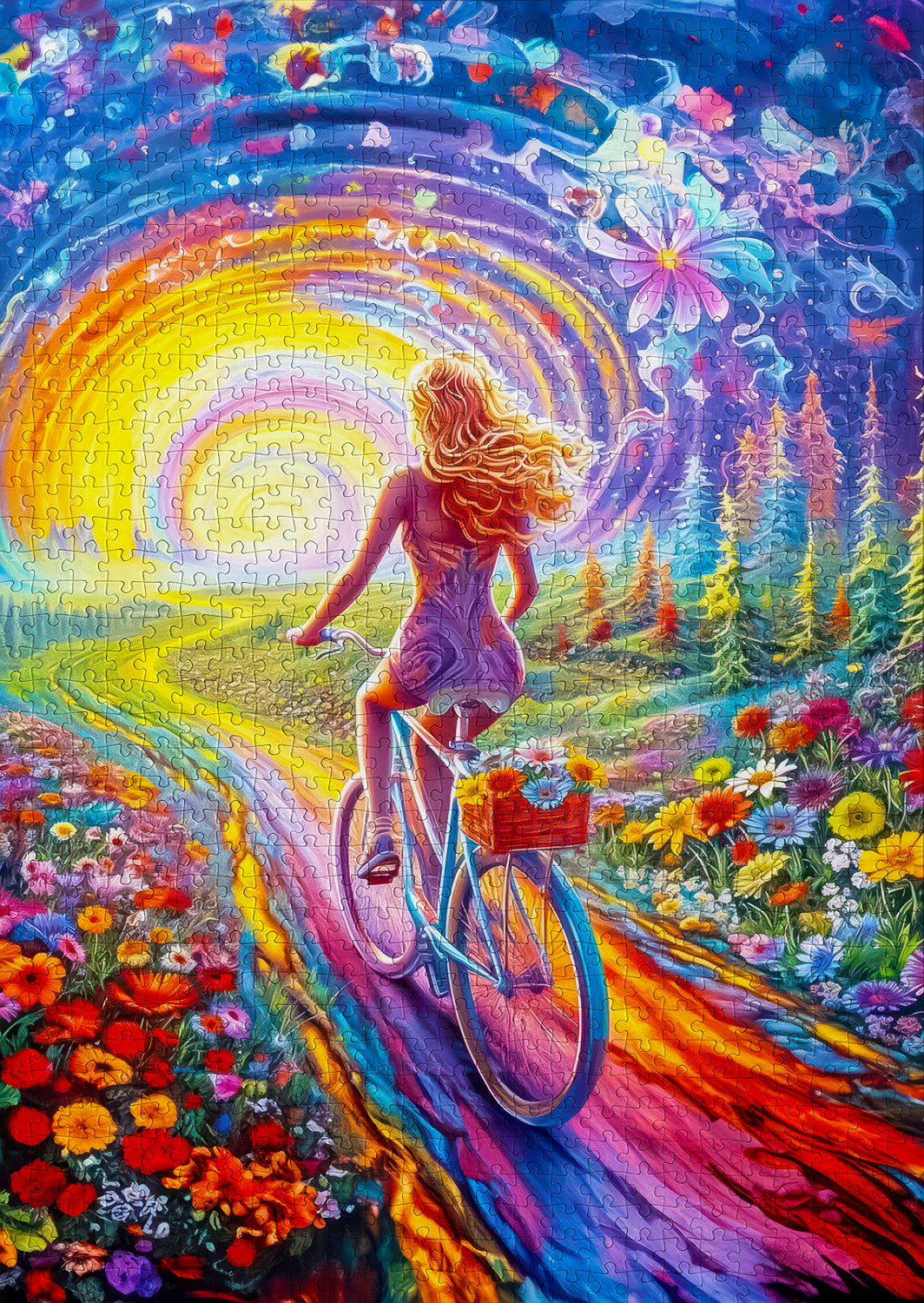 1000 Pieces Jigsaw Puzzle - Pedals to Freedom (2288)