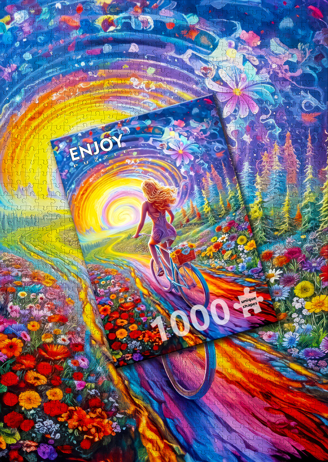1000 Pieces Jigsaw Puzzle - Pedals to Freedom (2288)