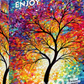 1000 Pieces Jigsaw Puzzle - Autumn Tree of Life (2298)