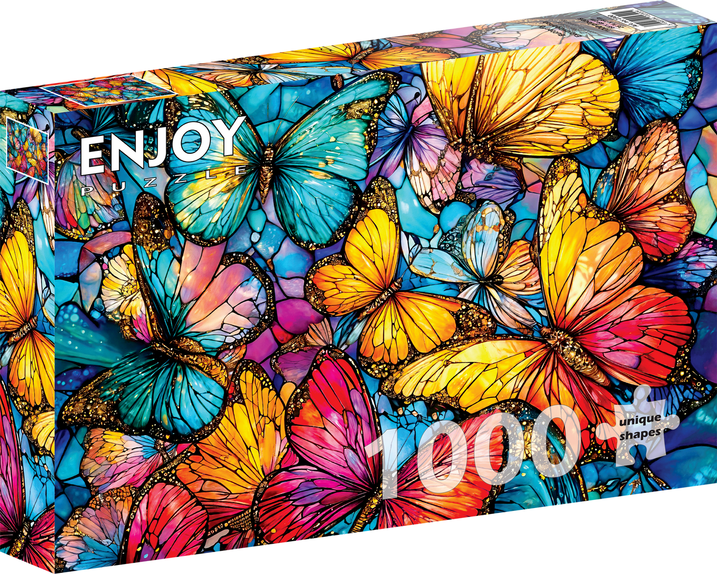1000 Pieces Jigsaw Puzzle - Butterfly Extravaganza (2300)