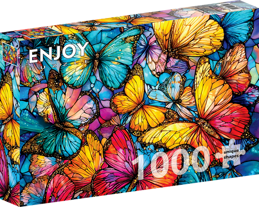 1000 Pieces Jigsaw Puzzle - Butterfly Extravaganza (2300)