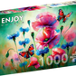 1000 Pieces Jigsaw Puzzle - Butterfly Garden (2301)