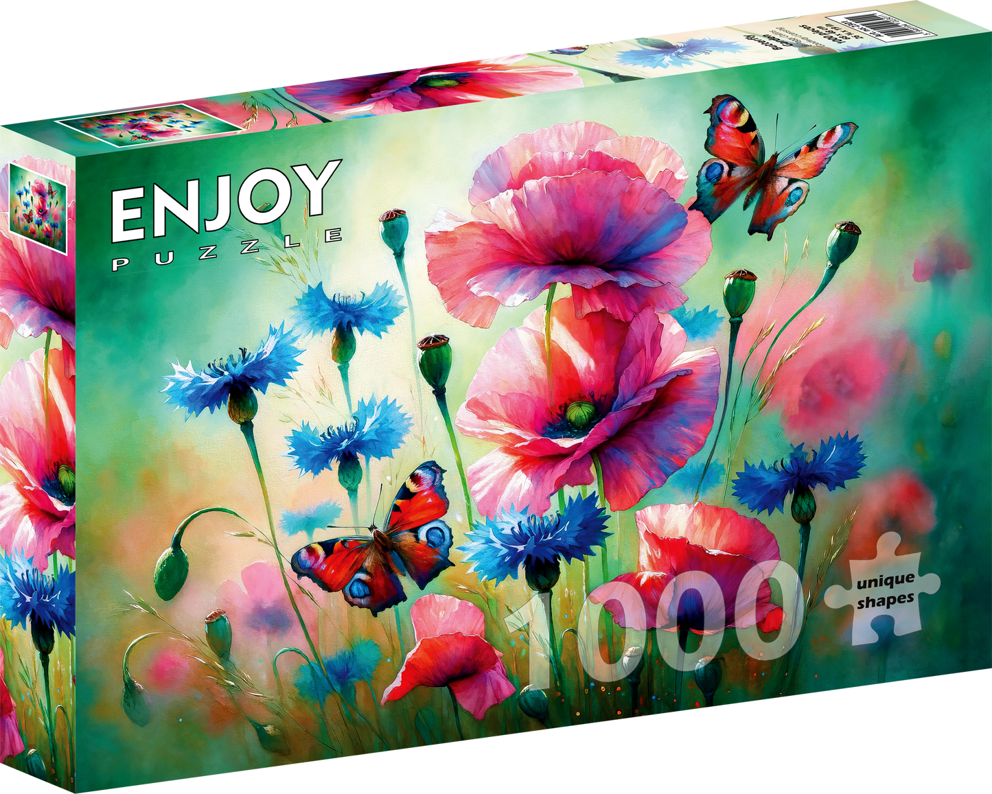 1000 Pieces Jigsaw Puzzle - Butterfly Garden (2301)