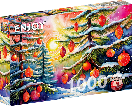 1000 Pieces Jigsaw Puzzle - Christmas Sunrise (2302)