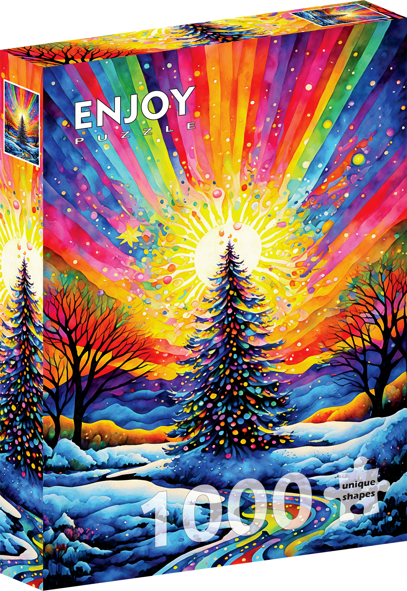 1000 Pieces Jigsaw Puzzle - Christmas Tree Celebration (2303)