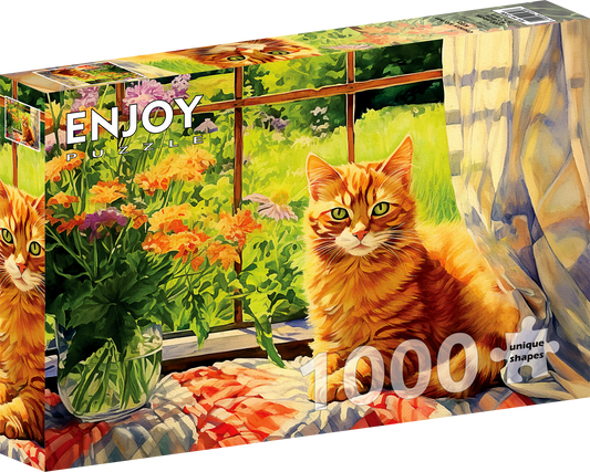 1000 Pieces Jigsaw Puzzle - Country Kitchen Kitty (2306)
