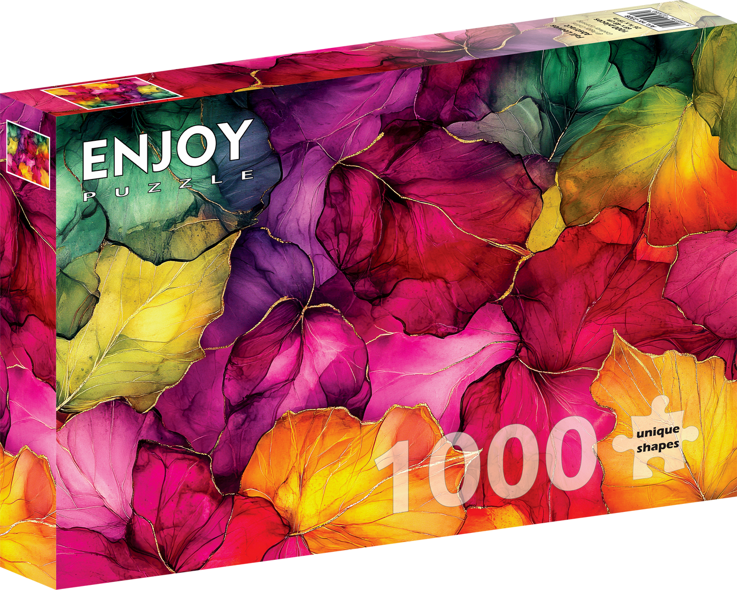 1000 Pieces Jigsaw Puzzle - Fall Leaves Abstract (2308)