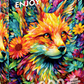 1000 Pieces Jigsaw Puzzle - Flower Garden Fox (2311)