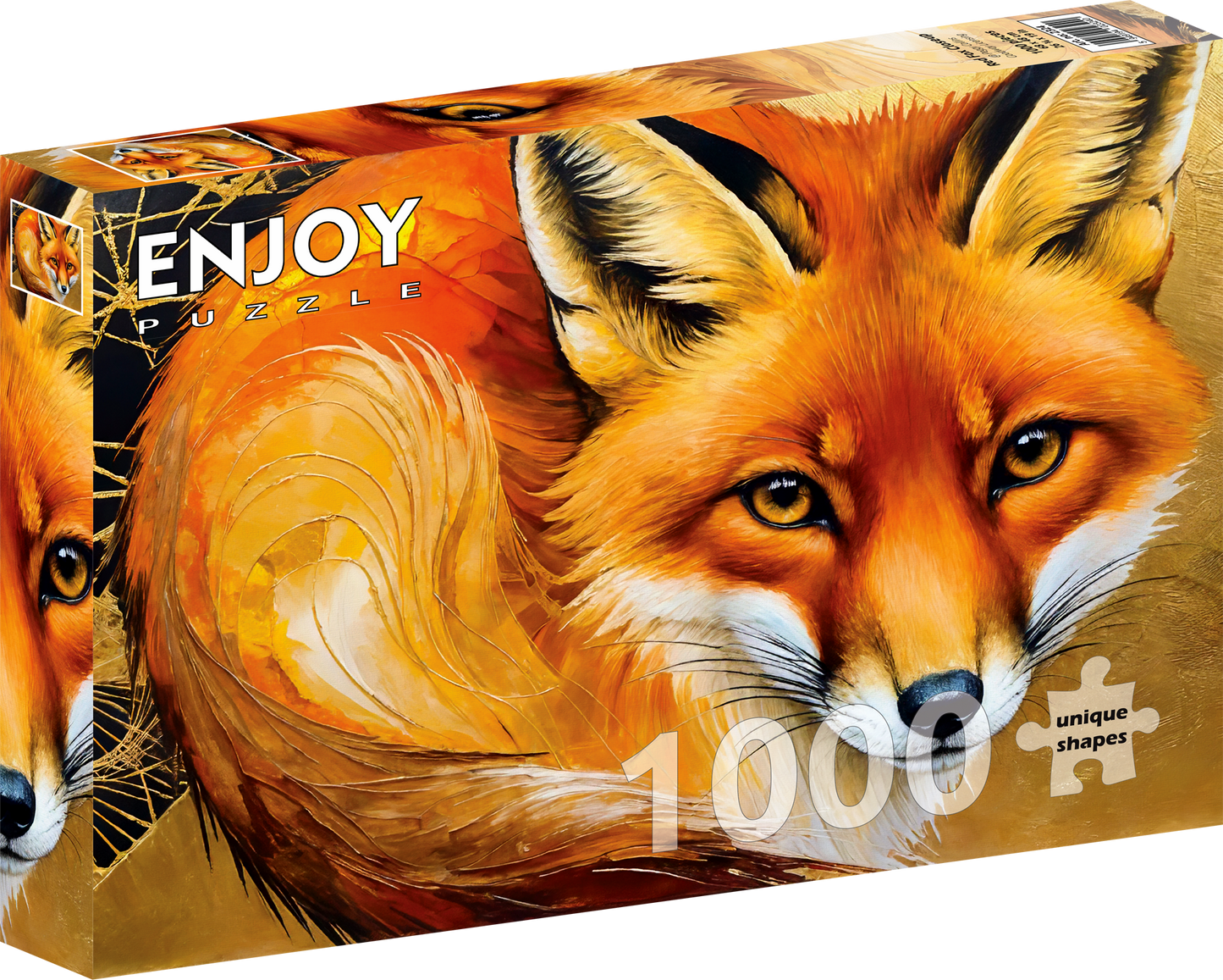 1000 Pieces Jigsaw Puzzle - Red Fox Closeup (2324)