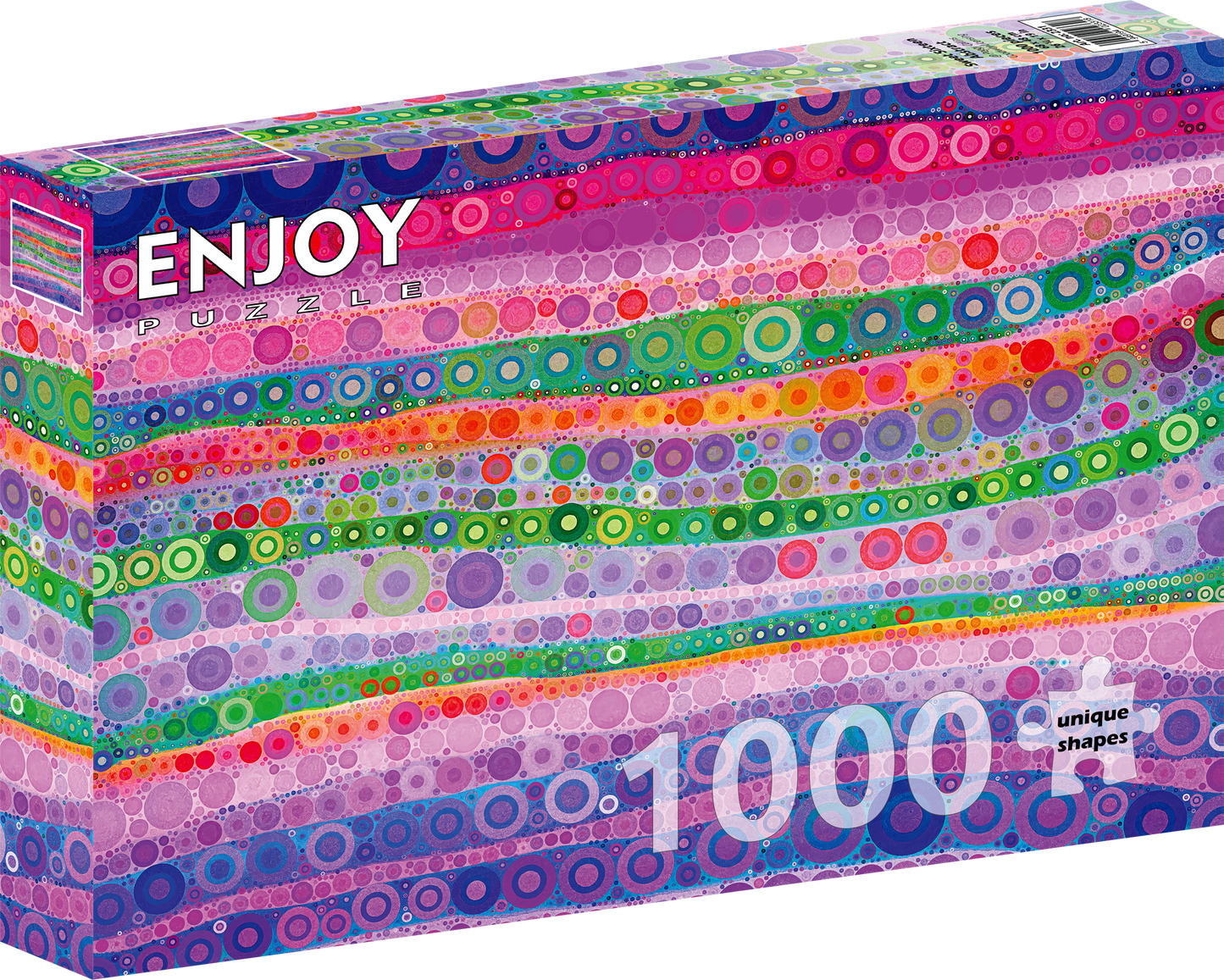 1000 Pieces Jigsaw Puzzle - Sweet Sixteen Abstract (2331)