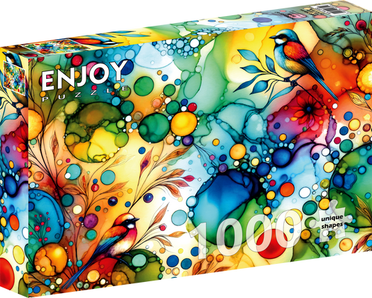 1000 Pieces Jigsaw Puzzle - The Beauty of Birds (2332)