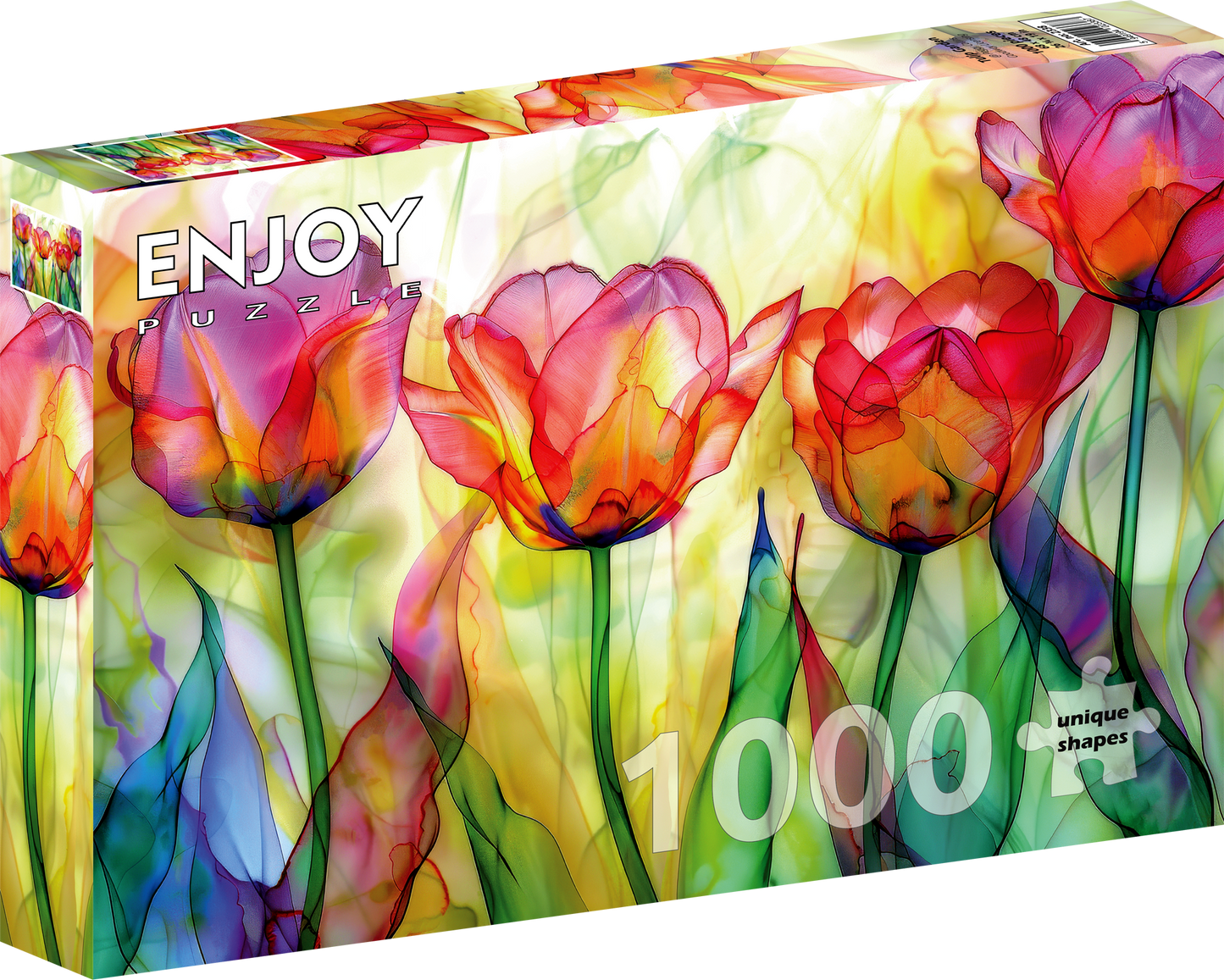 1000 Pieces Jigsaw Puzzle - Tulip Garden (2338)