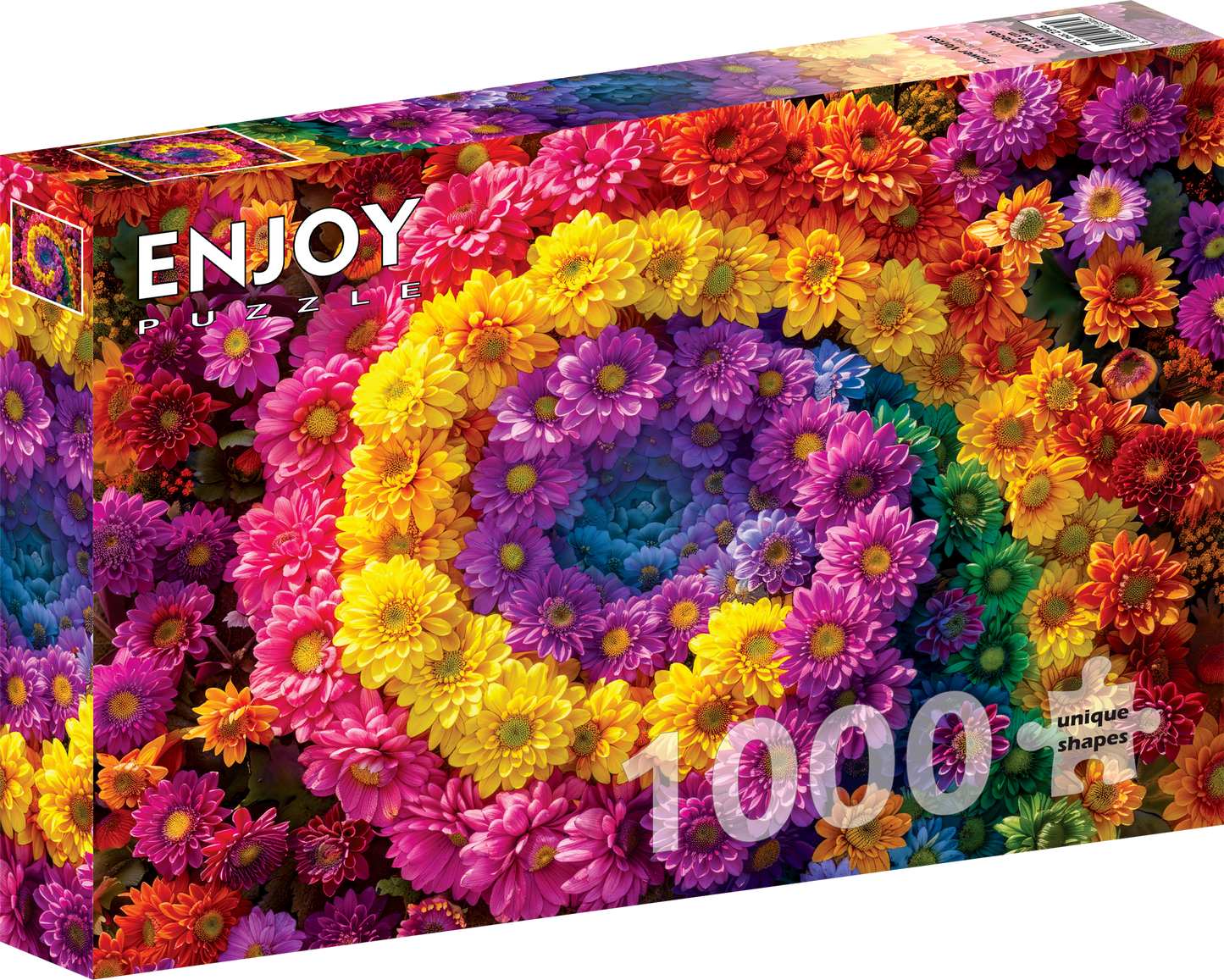 1000 Pieces Jigsaw Puzzle - Flower Vortex (2346)