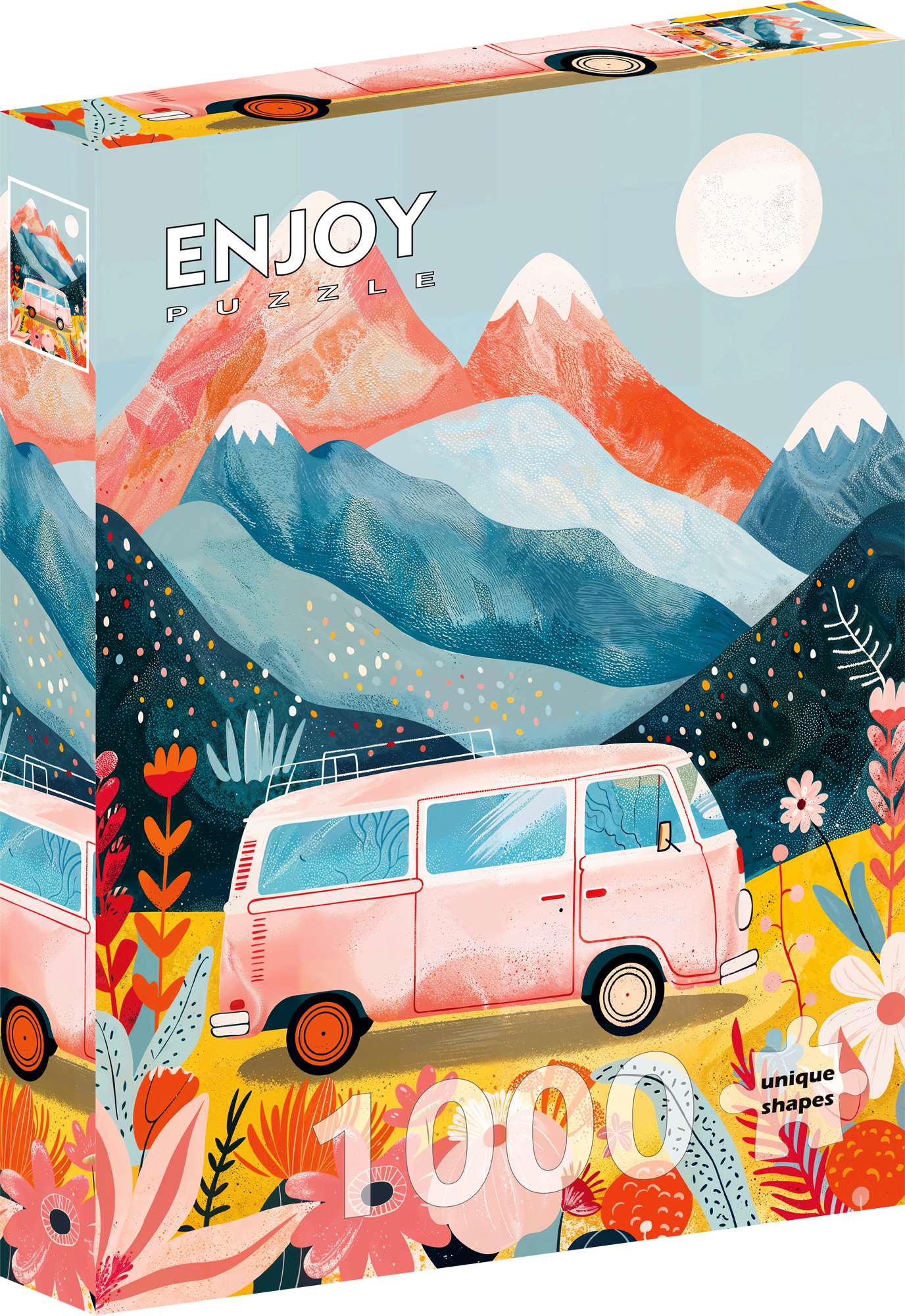 1000 Pieces Jigsaw Puzzle - Mountain Journey (2351)
