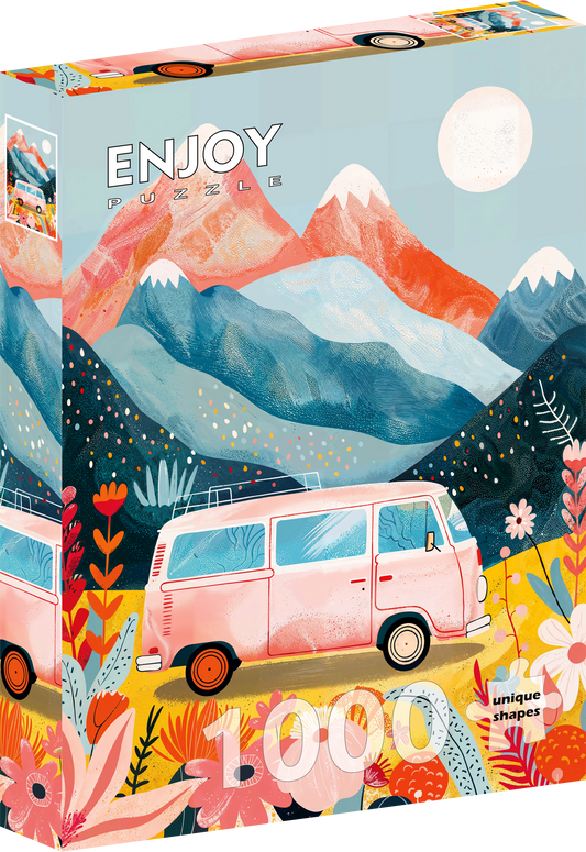 1000 Pieces Jigsaw Puzzle - Mountain Journey (2351)