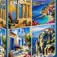 1000 Pieces Jigsaw Puzzle - Greek Views (2353)