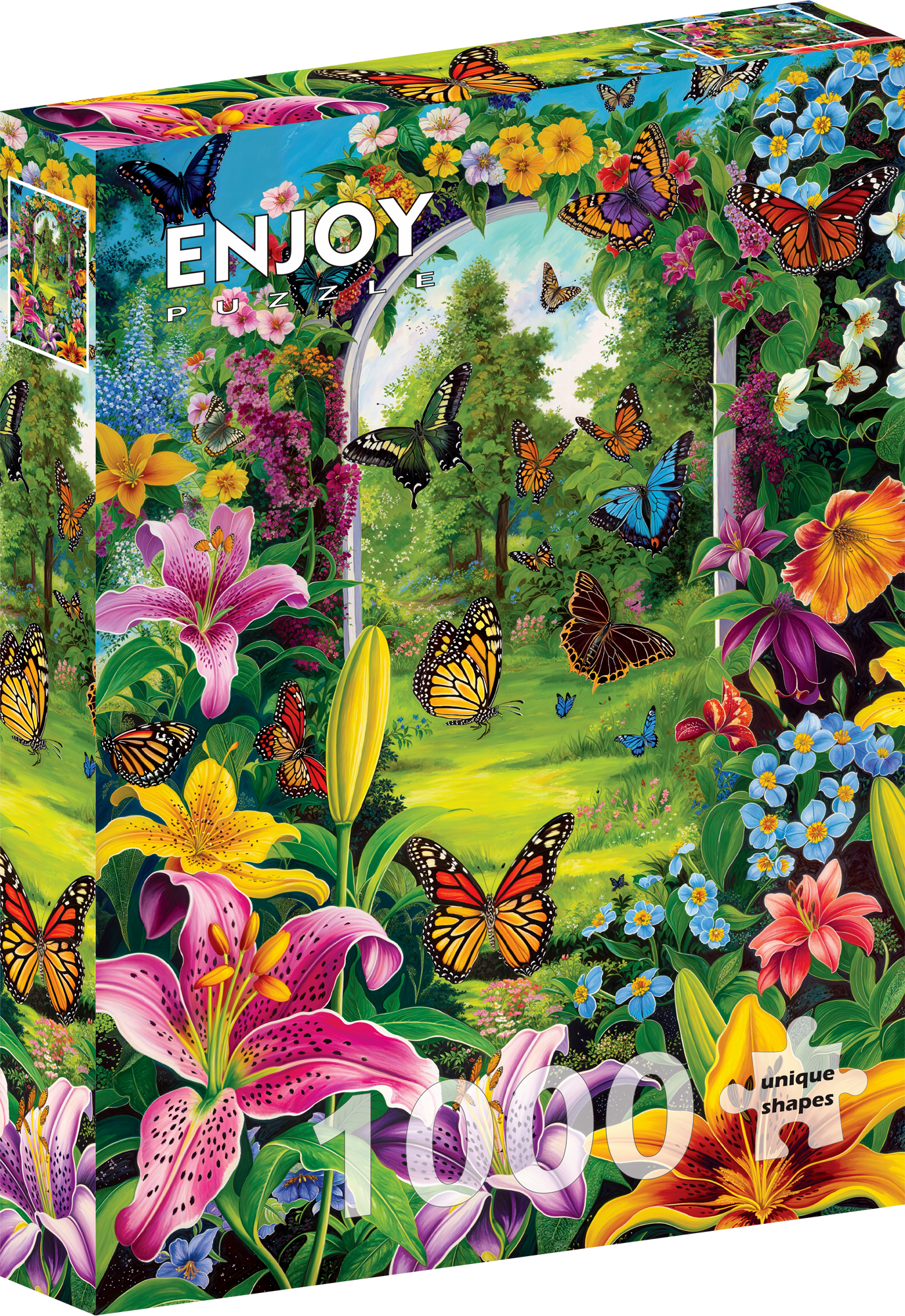 1000 Pieces Jigsaw Puzzle - Garden Passage (2355)