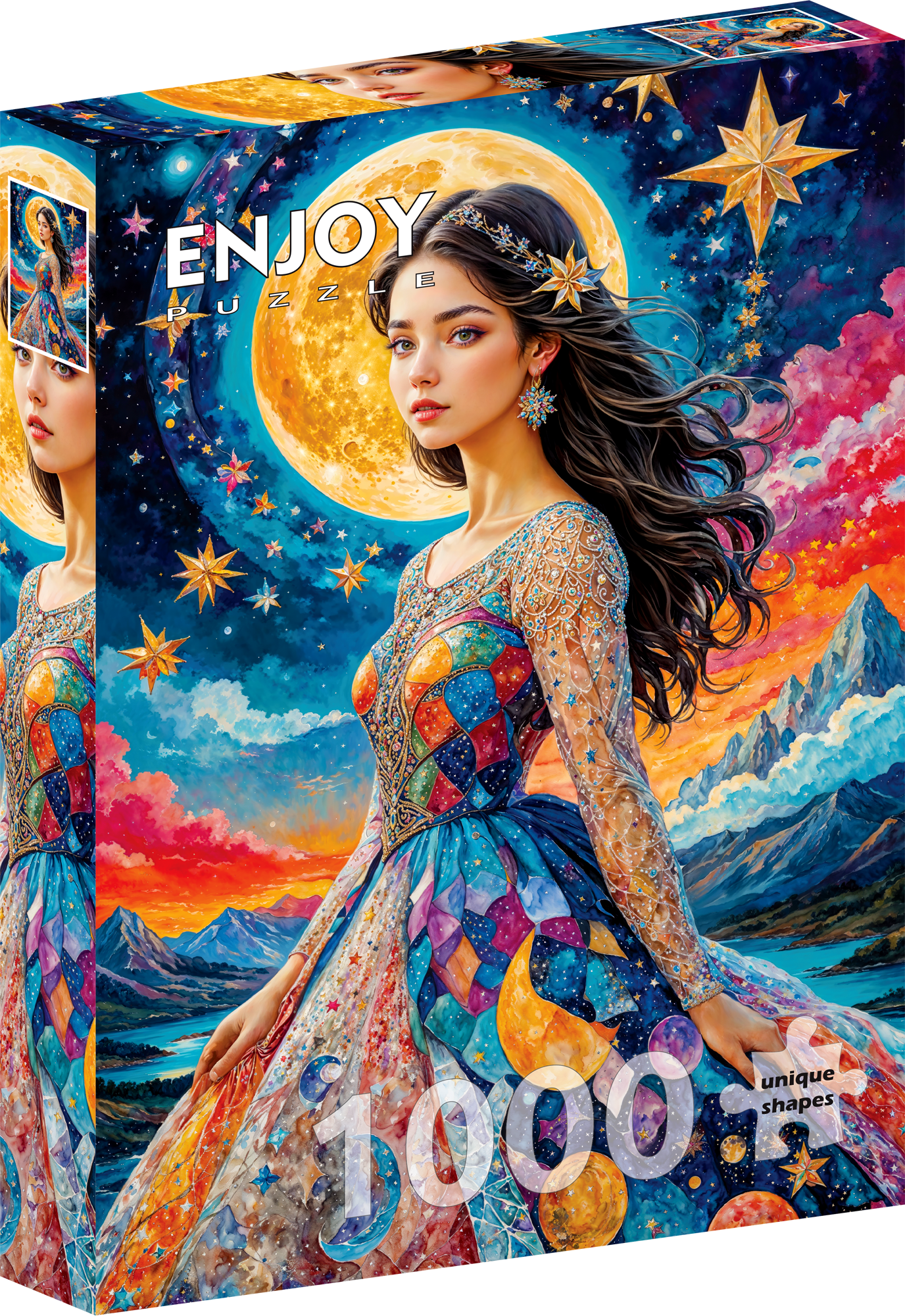 1000 Pieces Jigsaw Puzzle - Night Elegance (2362)