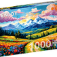 1000 Pieces Jigsaw Puzzle - Flowered Valley (2363)