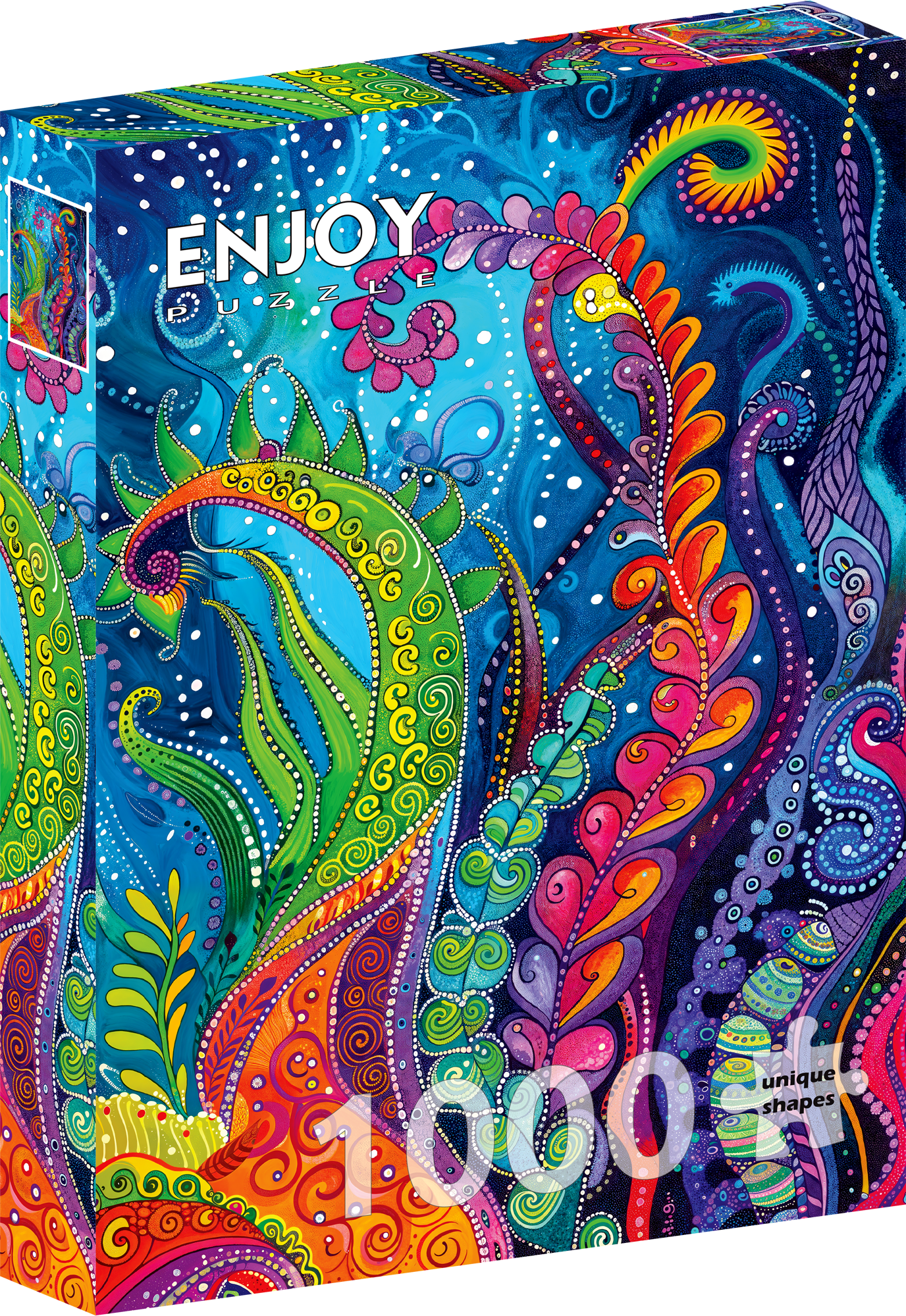 1000 Pieces Jigsaw Puzzle - Vivid Spirals (2371)