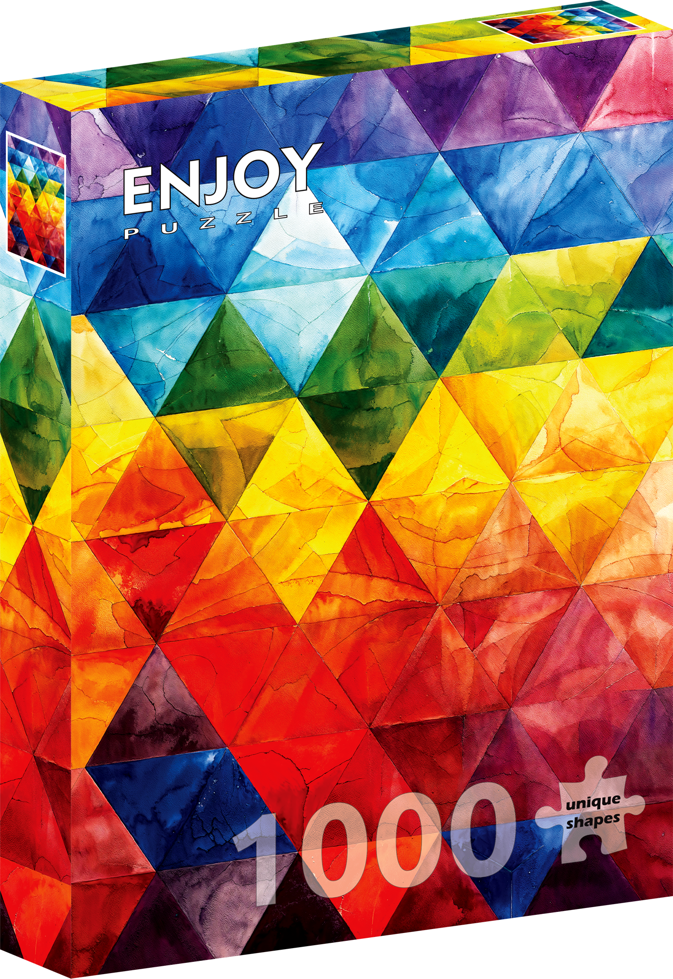 1000 Pieces Jigsaw Puzzle - Triangular Harmony (2372)