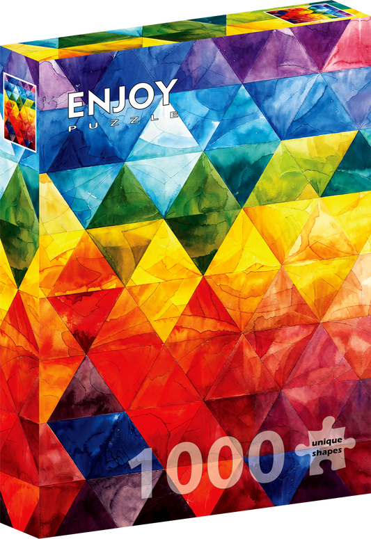 1000 Pieces Jigsaw Puzzle - Triangular Harmony (2372)