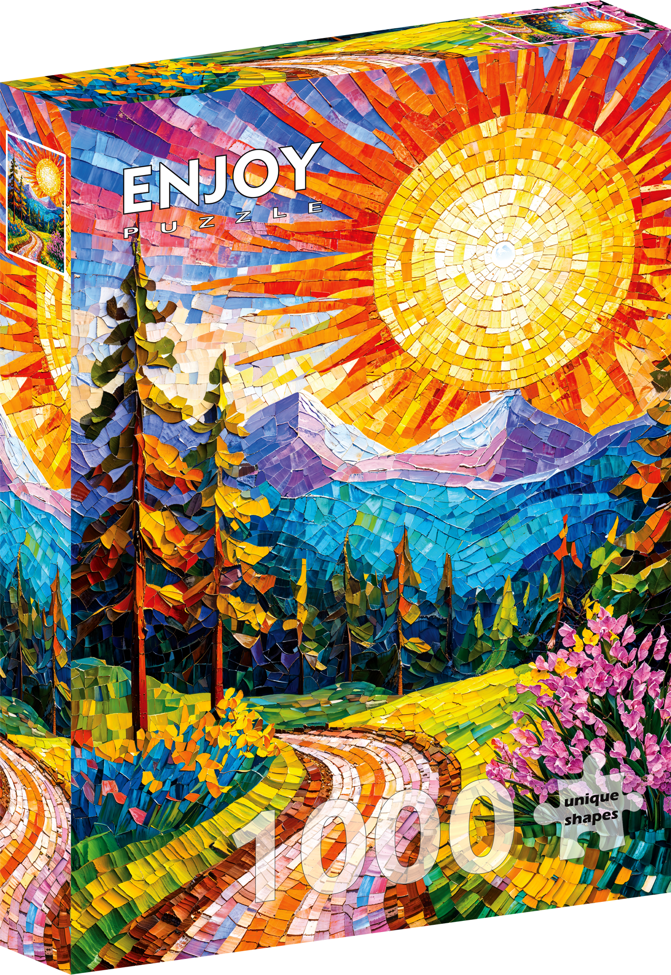 1000 Pieces Jigsaw Puzzle - Mosaic Sunrise (2378)