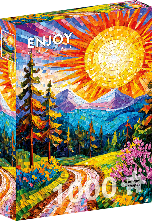 1000 Pieces Jigsaw Puzzle - Mosaic Sunrise (2378)
