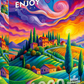 1000 Pieces Jigsaw Puzzle - Tuscan Light (2382)