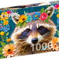 1000 Pieces Jigsaw Puzzle - Floral Raccoon (2389)