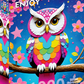 1000 Pieces Jigsaw Puzzle - Starry Owl (2391)