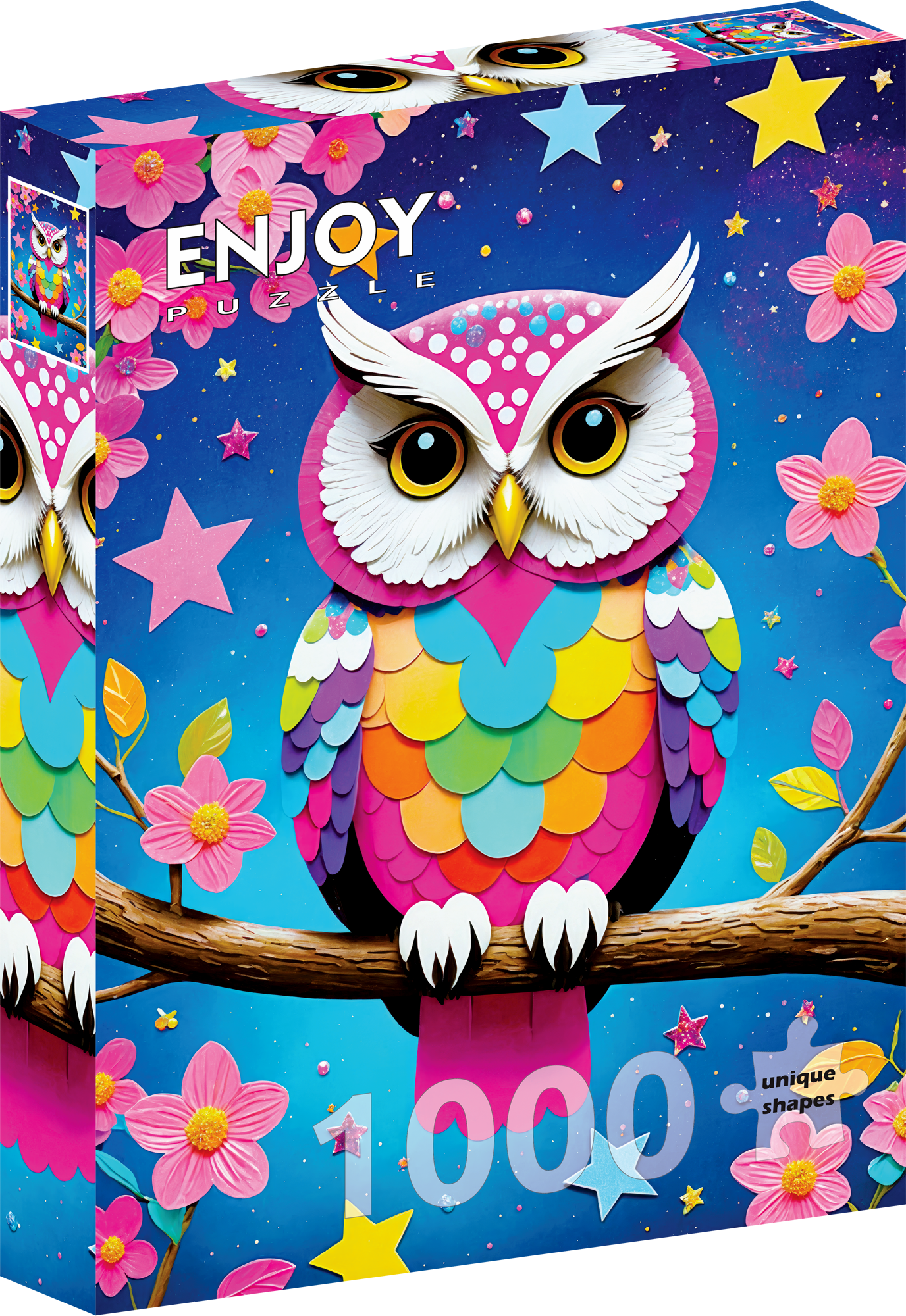 1000 Pieces Jigsaw Puzzle - Starry Owl (2391)