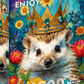 1000 Pieces Jigsaw Puzzle - Crowned Hedgehog (2392)