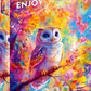 1000 Pieces Jigsaw Puzzle - Pastel Owl (2393)