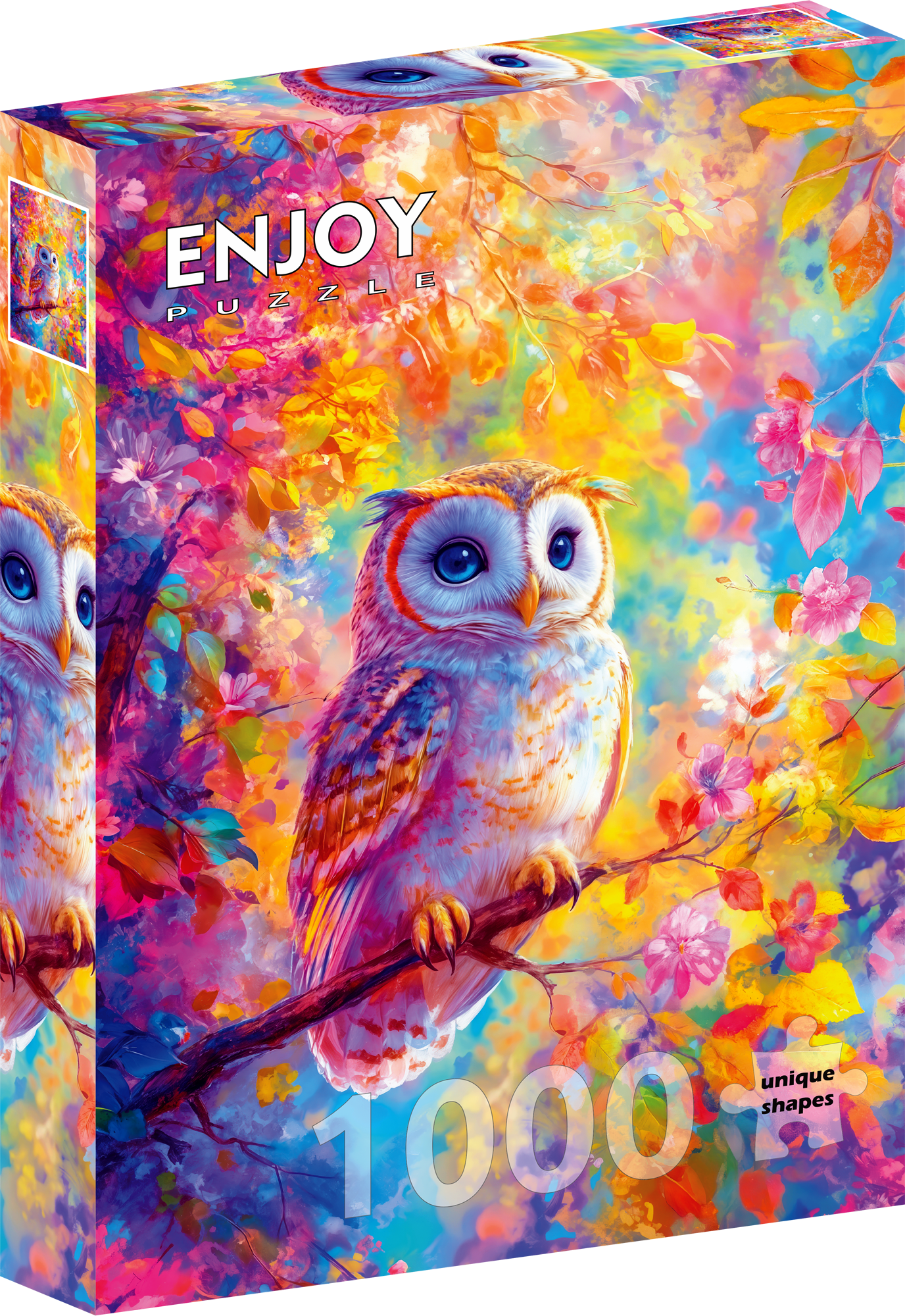 1000 Pieces Jigsaw Puzzle - Pastel Owl (2393)