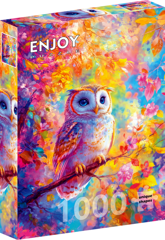1000 Pieces Jigsaw Puzzle - Pastel Owl (2393)