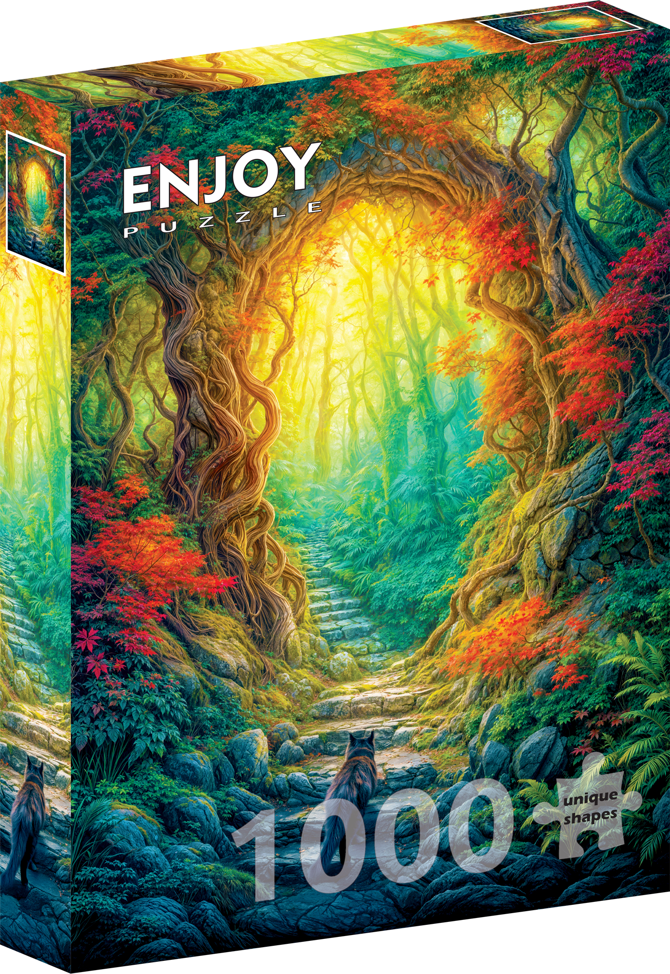 1000 Pieces Jigsaw Puzzle - Forest Gateway (2395)